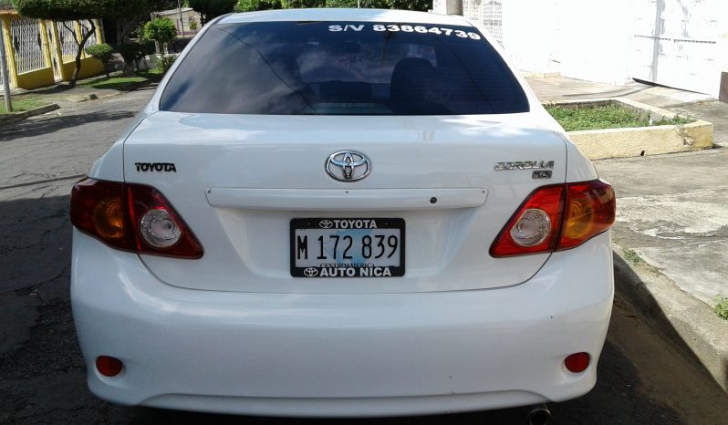 Usados: Toyota Corolla 2009 en Managua lleno